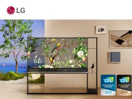 lg presents the world's first wireless transparent oled tv at ces 2024