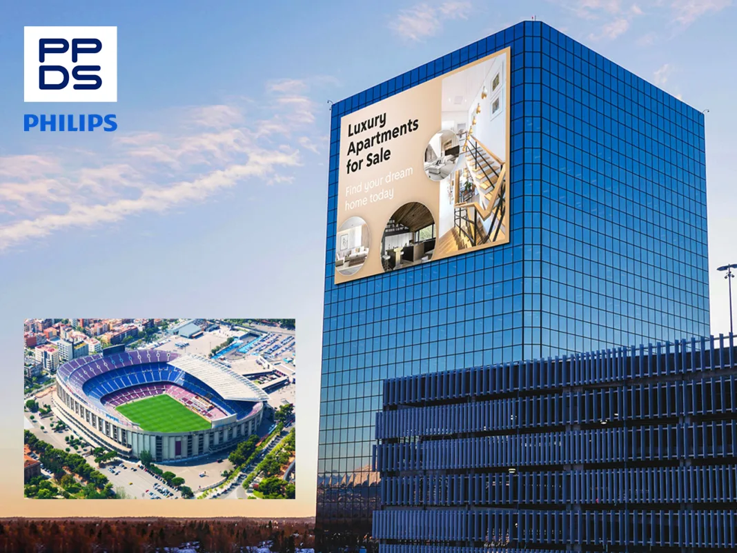 ppds enters outdoor led market, partners with fc barcelona for stadium upgrade