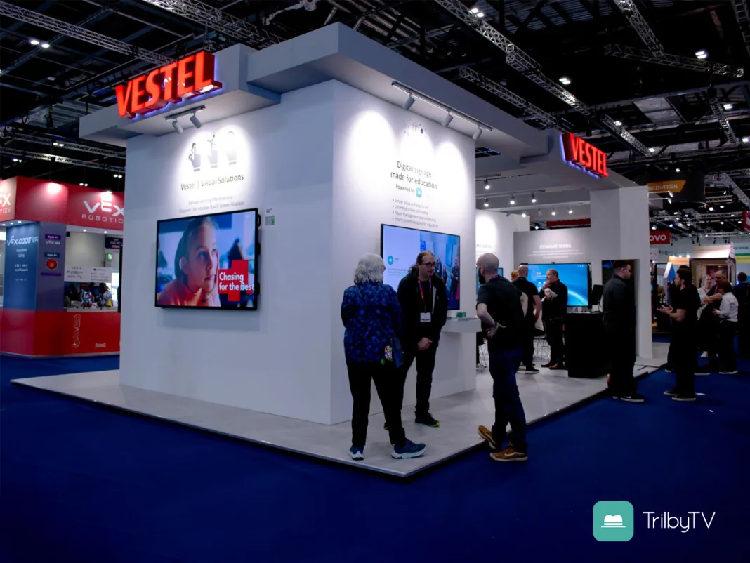 Vestel and TrilbyTV Team Up to Enhance Learning Environments at Bett UK vestel and trilbytv team up to enhance learning environments at bett uk