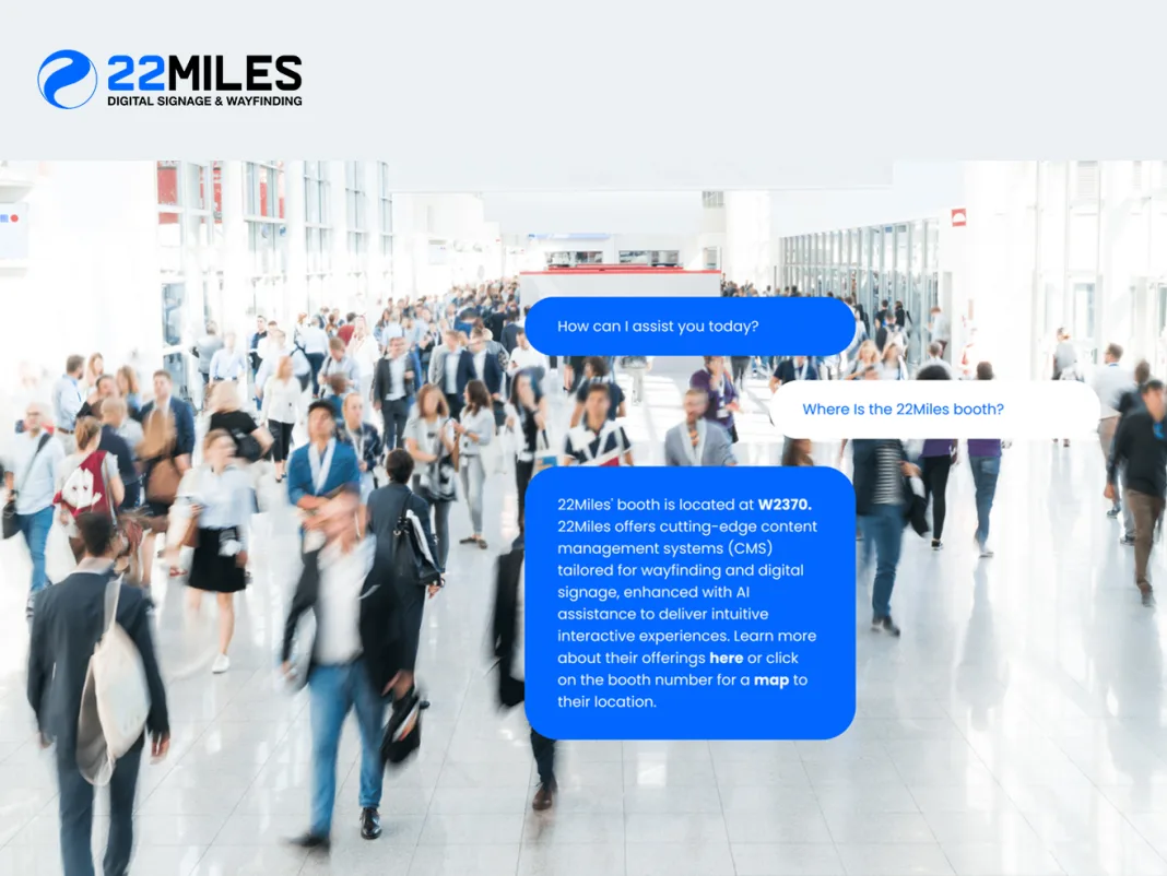 22Miles Launches Revolutionary Tradeshow AI Assistant
