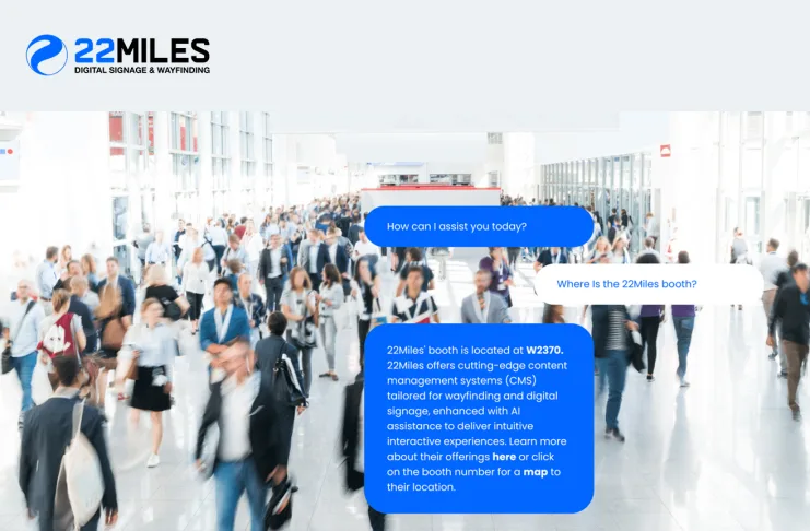22Miles Launches Revolutionary Tradeshow AI Assistant