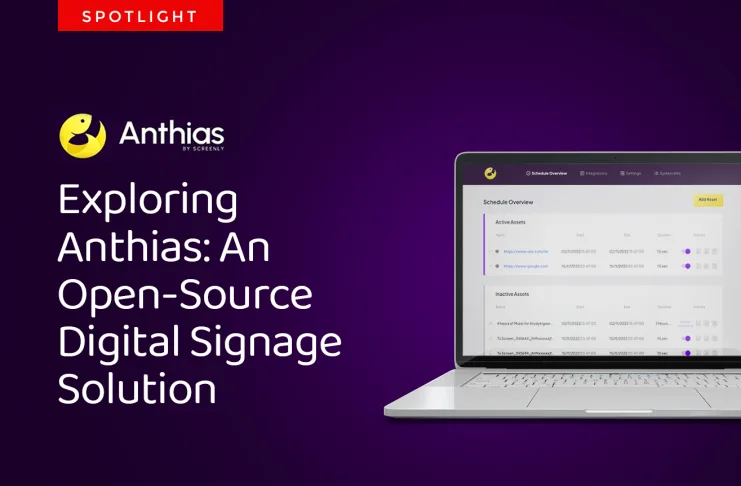 Anthias An Open Source Digital Signage Solution
