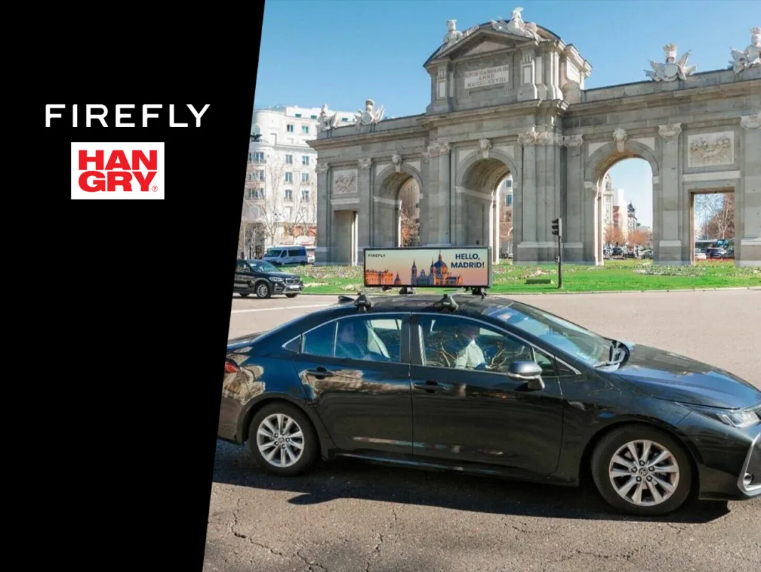 Firefly and Hangry Media Digital Top Screens in Madrid Firefly and Hangry Media Launch Innovative Digital Top Screens in Madrid