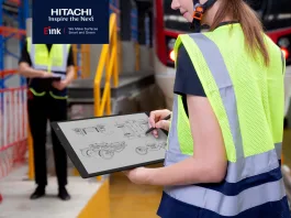 Hitachi Achieves Paperless Operations with E Ink's eNotes
