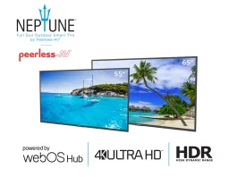 Peerless-AV Unveils Neptune Full Outdoor Smart TVs with Sunproof Technology