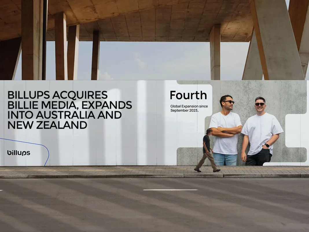 Billups Acquires Billie Media, Expands into Australia and New Zealand Billups Acquires Billie Media