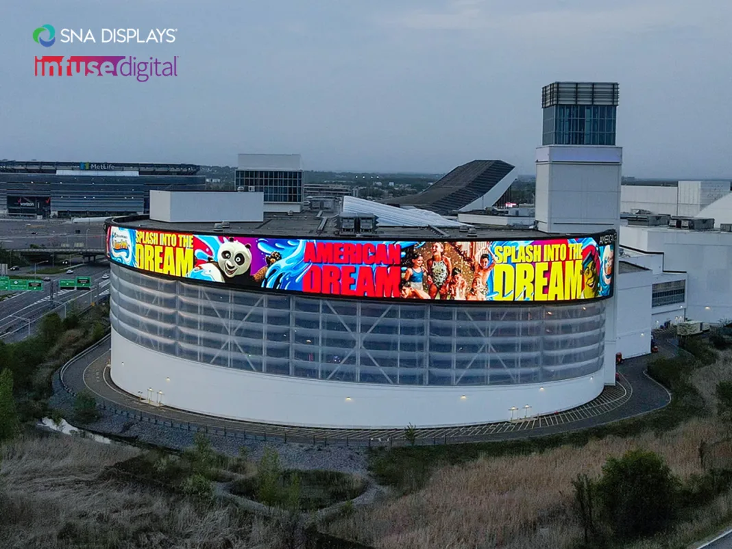 American Dream Mall Launches Massive LED Display