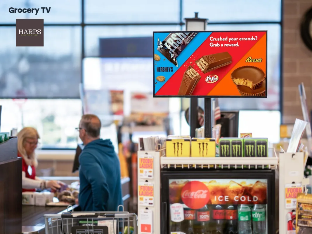 Grocery TV Partners with Harps Food Stores Grocery TV Partners with Harps Food Stores