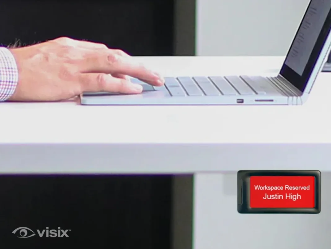 Visix New Epaper Desk Sign