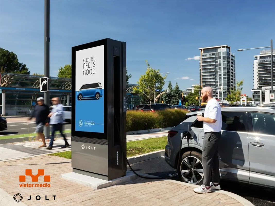 Vistar Media and JOLT Expand Partnership for EV DOOH