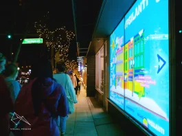 Visual Feeder Projection Tech Boosts Ann Arbor Tourism via Interactive Storefronts