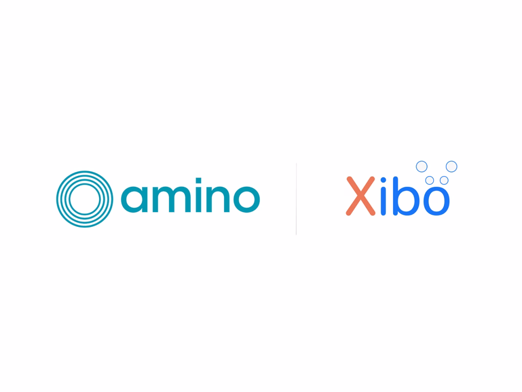 Amino Integrates Xibo CMS